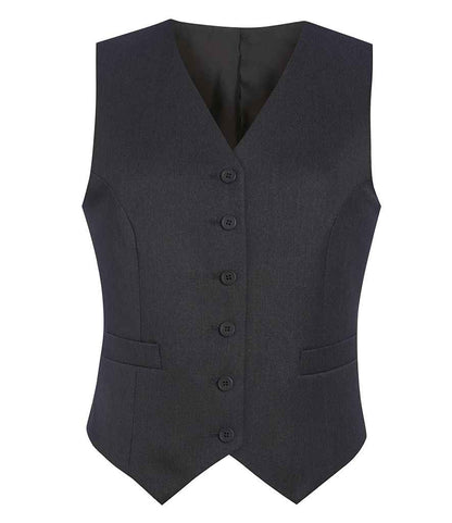 Brook Taverner Ladies Concept Omega Waistcoat in Charcoal