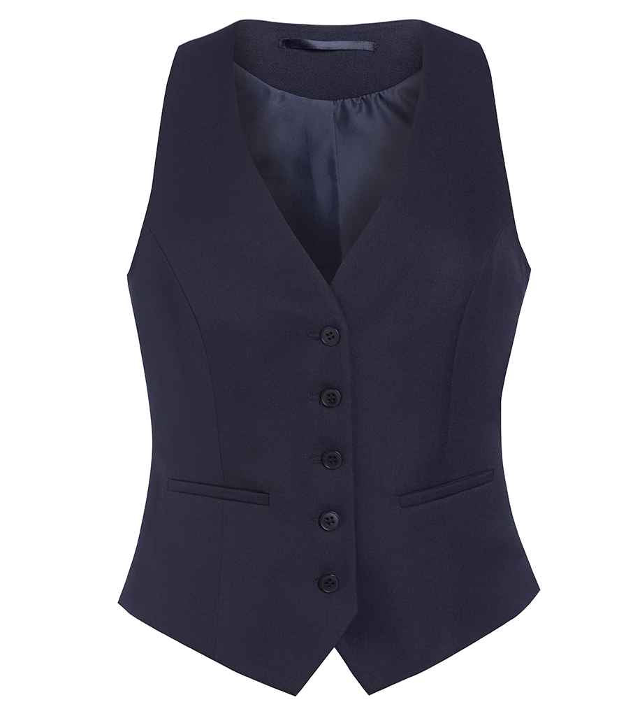 Brook Taverner Ladies One Luna Waistcoat in Navy