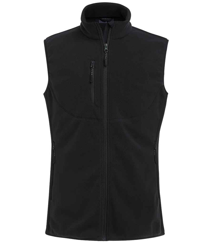 Brook Taverner Rochester Core Fleece Gilet in Black