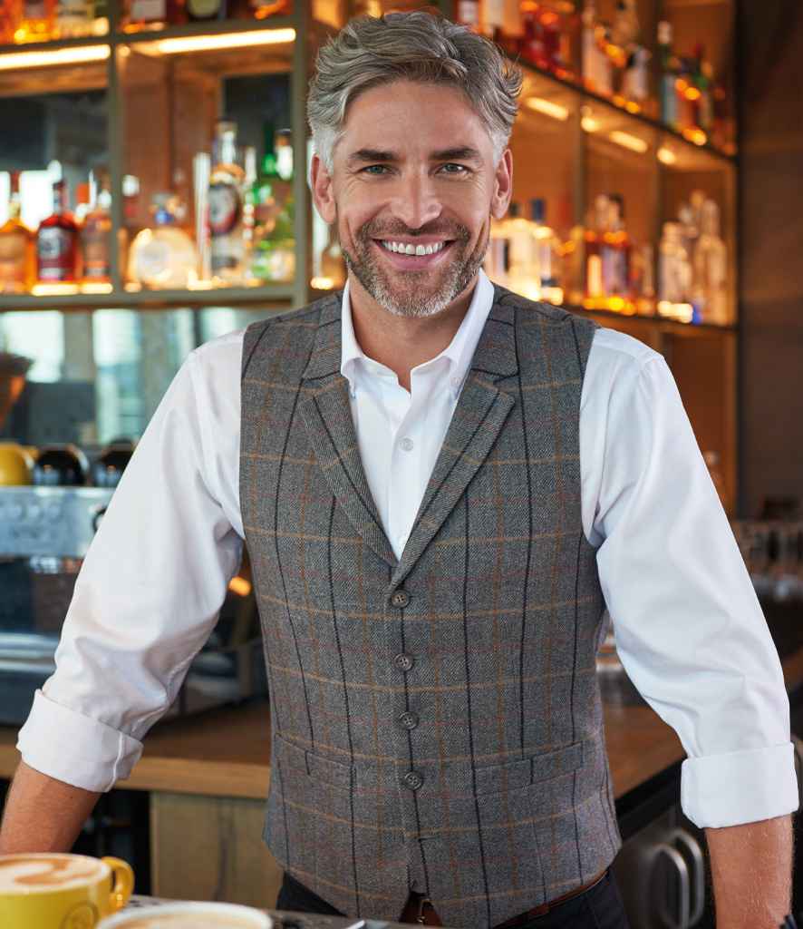 Brook Taverner Memphis Tweed Waistcoat