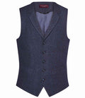 Navy Herringbone