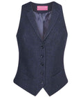 Navy Herringbone