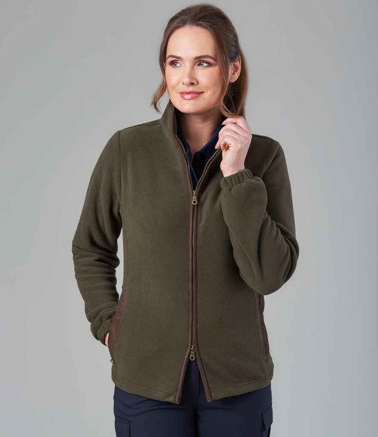 Brook Taverner Unisex Baltimore Fleece Jacket - Olive Green