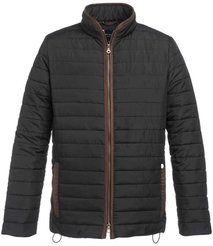 Brook Taverner Orlando Quilted Jacket in Black