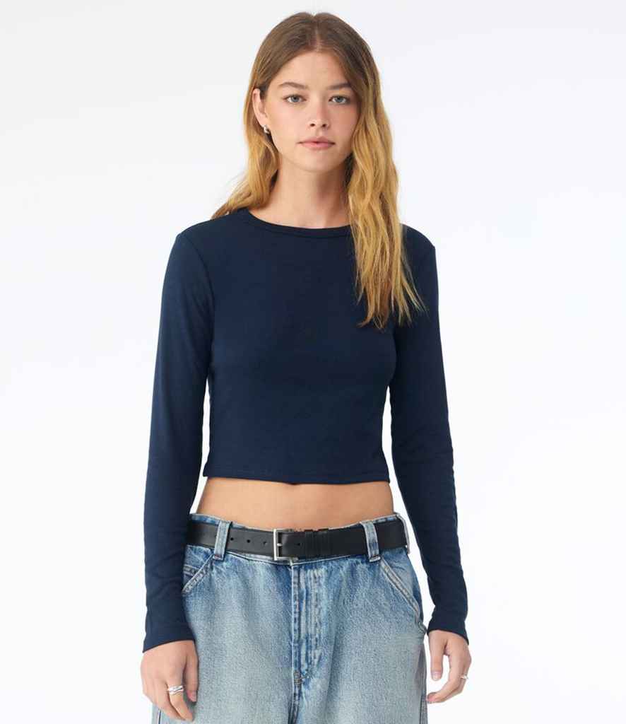 Bella Micro Rib Long Sleeve Baby T-Shirt