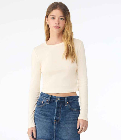 Bella Micro Rib Long Sleeve Baby T-Shirt