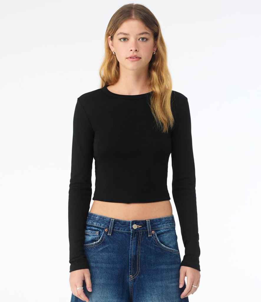 Bella+Canvas Bella Micro Rib Long Sleeve Baby T-Shirt