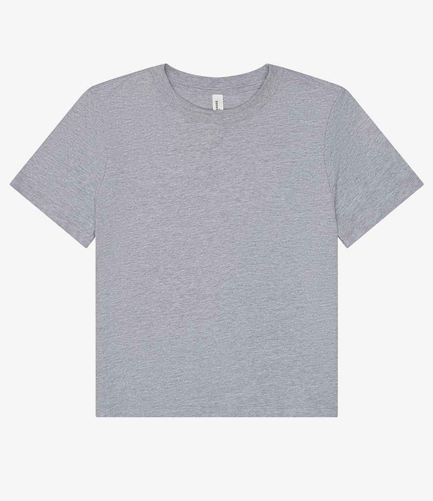 Bella+Canvas Bella Ladies Heavy Boxy T-Shirt Athletic Heather
