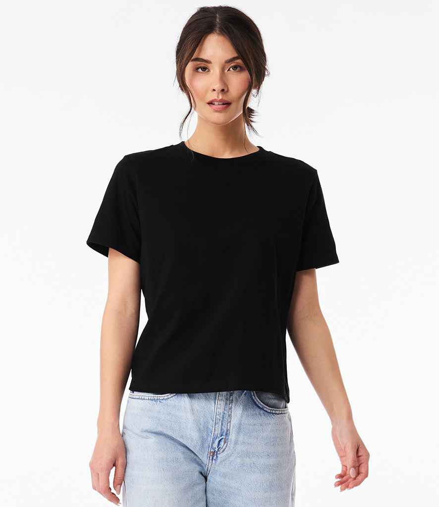 Bella+Canvas Bella Ladies Heavy Boxy T-Shirt Black