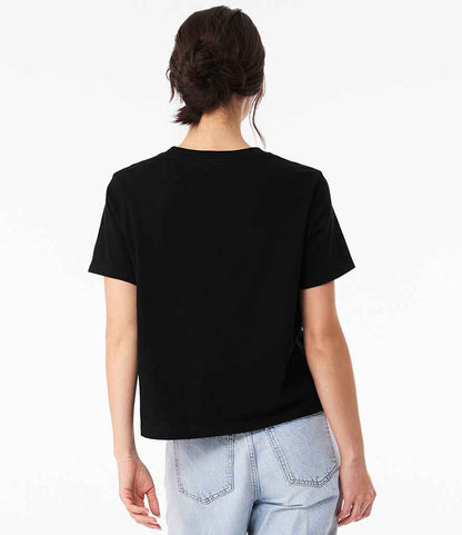 Bella+Canvas Bella Ladies Heavy Boxy T-Shirt Black