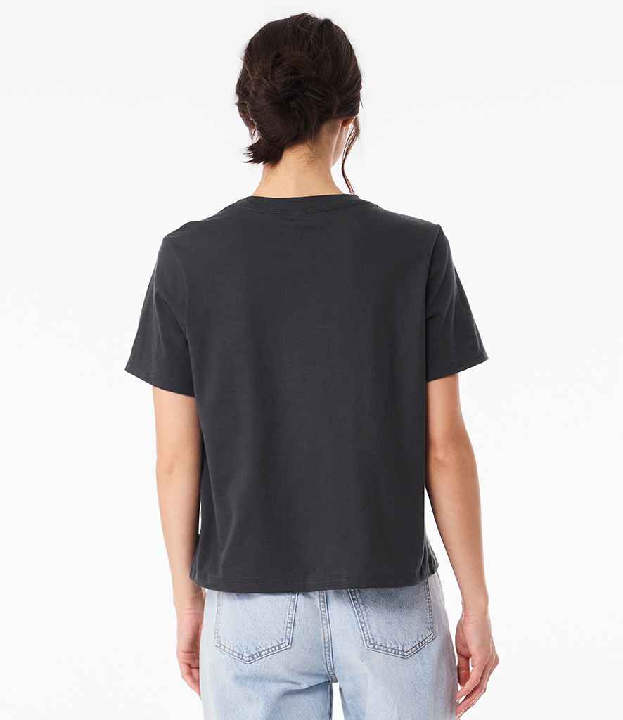 Bella+Canvas Bella Ladies Heavy Boxy T-Shirt Dark Grey