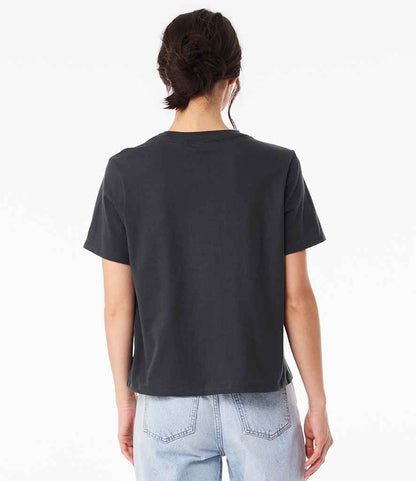Bella+Canvas Bella Ladies Heavy Boxy T-Shirt Dark Grey
