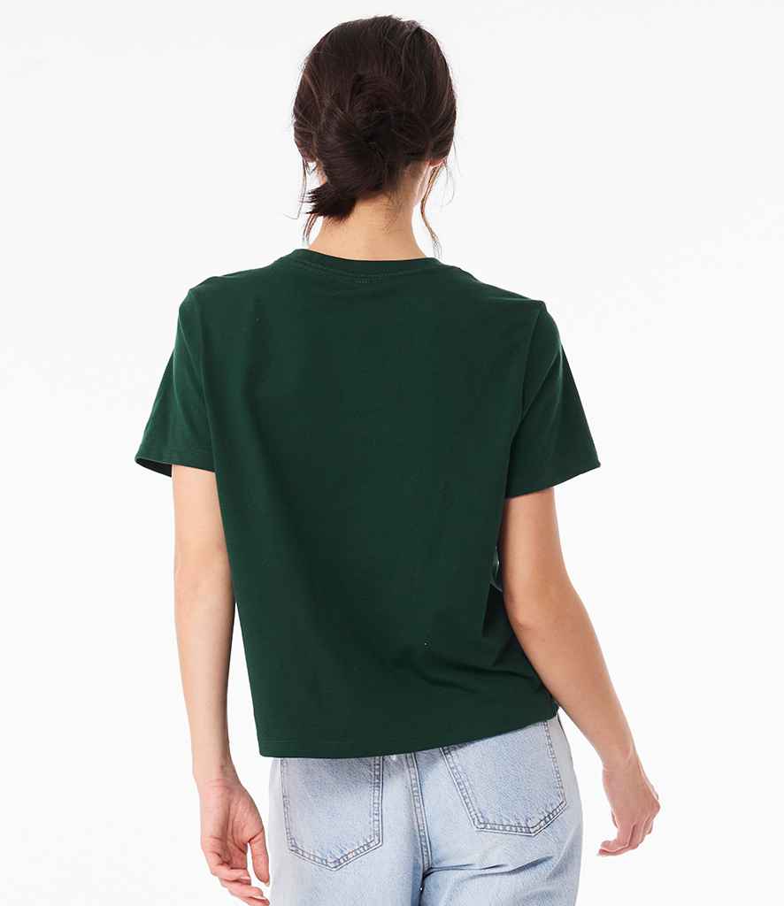 Bella+Canvas Bella Ladies Heavy Boxy T-Shirt Forest Green