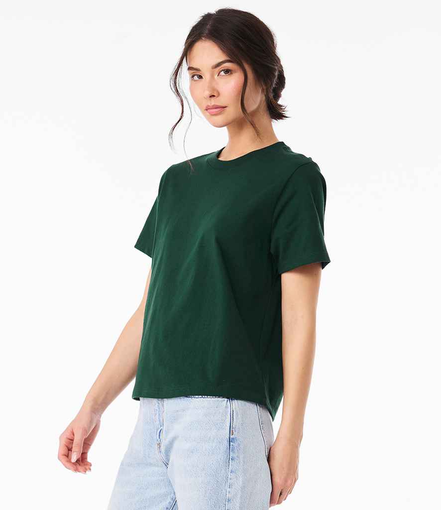 Bella+Canvas Bella Ladies Heavy Boxy T-Shirt Forest Green