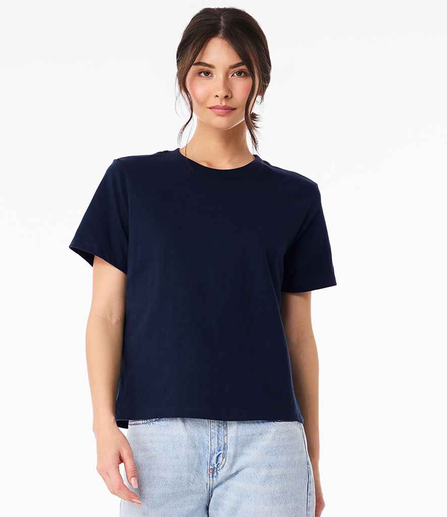 Bella+Canvas Bella Ladies Heavy Boxy T-Shirt Navy