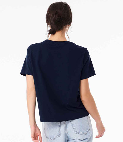Bella+Canvas Bella Ladies Heavy Boxy T-Shirt Navy