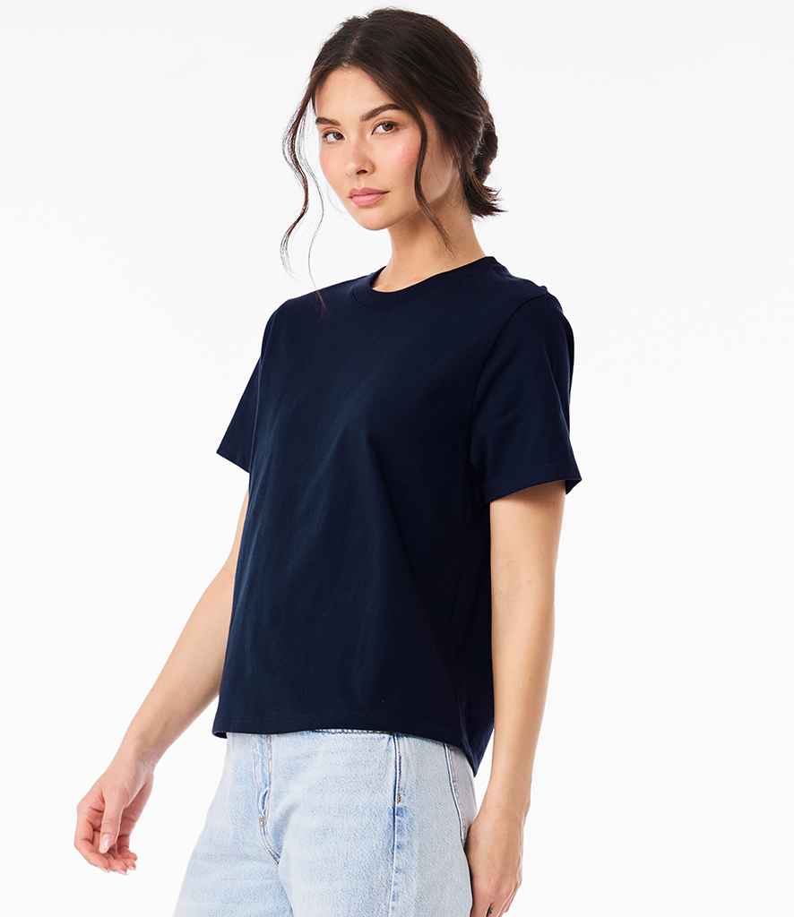 Bella+Canvas Bella Ladies Heavy Boxy T-Shirt Navy