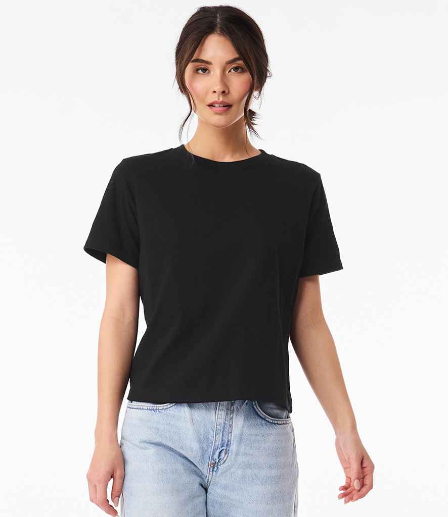 Bella+Canvas Bella Ladies Heavy Boxy T-Shirt Vintage Black