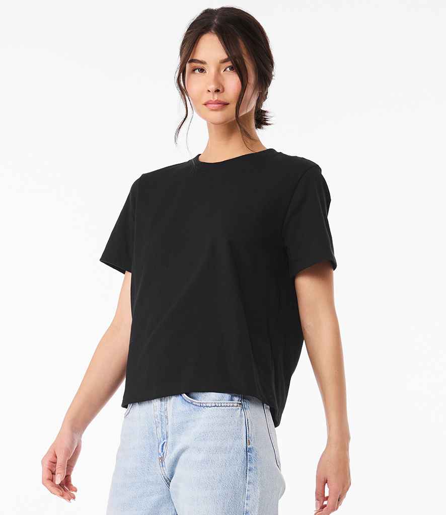 Bella+Canvas Bella Ladies Heavy Boxy T-Shirt Vintage Black