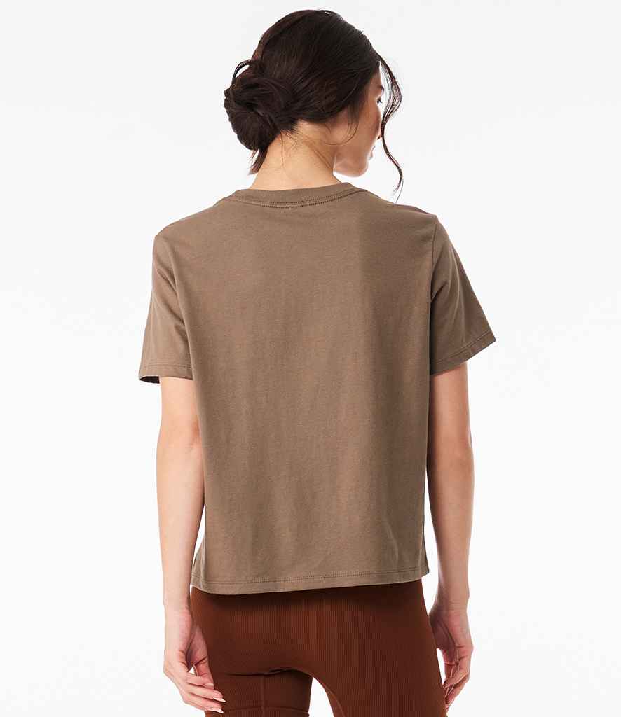 Bella+Canvas Bella Ladies Heavy Boxy T-Shirt Vintage Brown