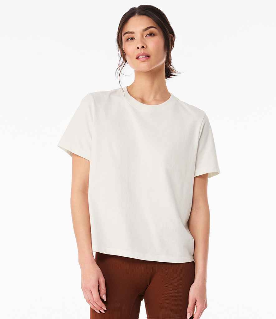 Bella+Canvas Bella Ladies Heavy Boxy T-Shirt Vintage White