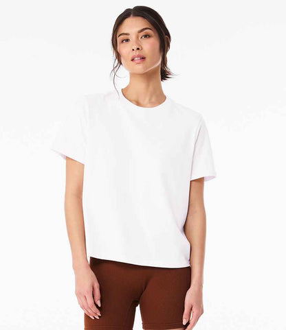 Bella+Canvas Bella Ladies Heavy Boxy T-Shirt White