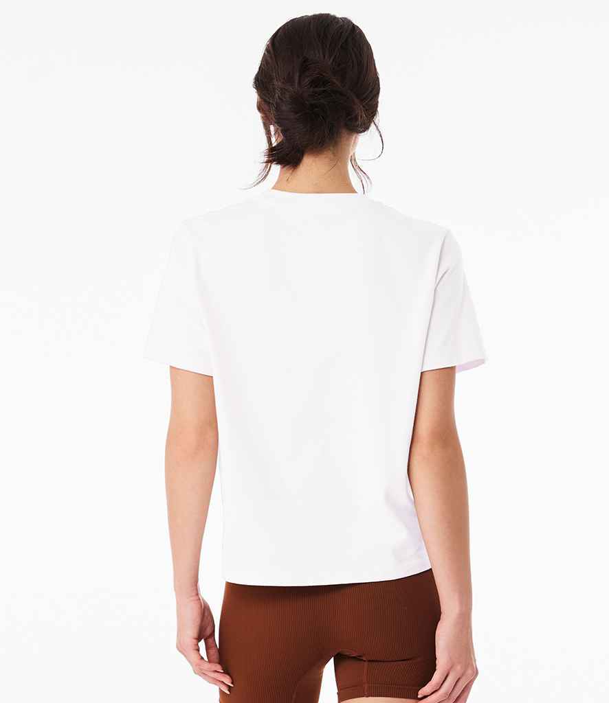 Bella+Canvas Bella Ladies Heavy Boxy T-Shirt White