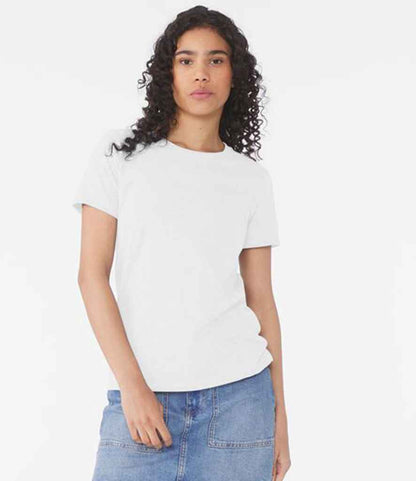 Bella+Canvas Bella Ladies Relaxed Jersey T-Shirt White
