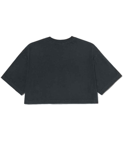 Bella Ladies Heavyweight Washed Cropped T-Shirt
