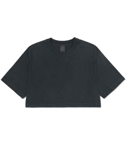Bella Ladies Heavyweight Washed Cropped T-Shirt