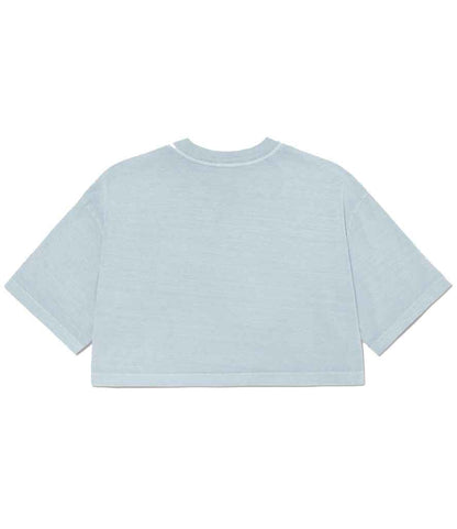 Bella Ladies Heavyweight Washed Cropped T-Shirt