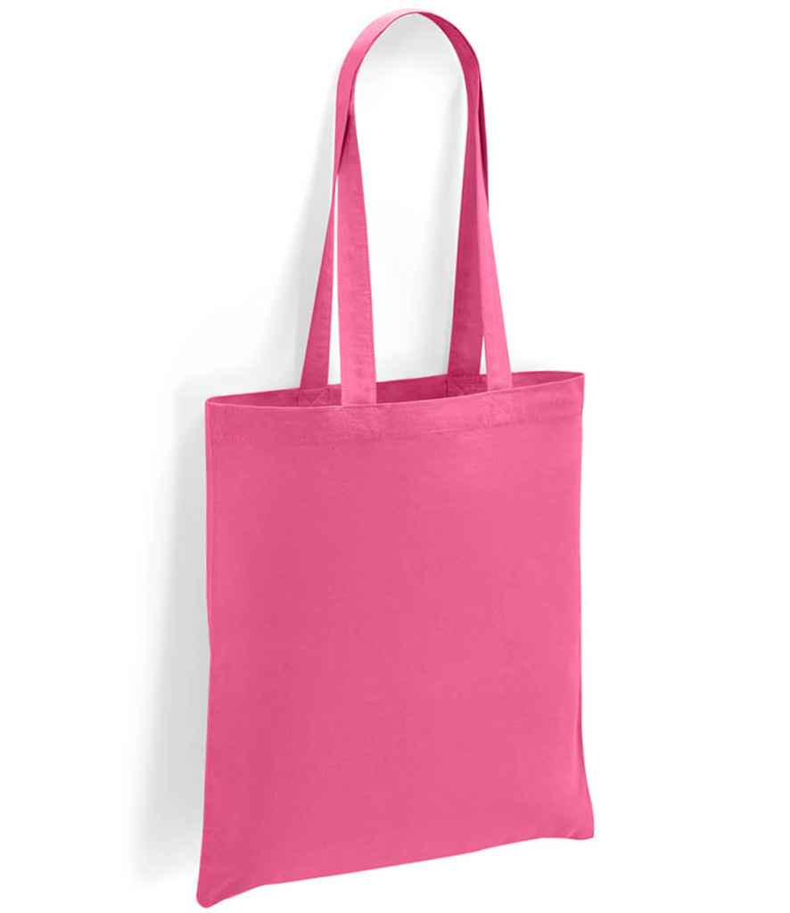 Brand Lab Cotton Long Handle Shopper in Fuchsia