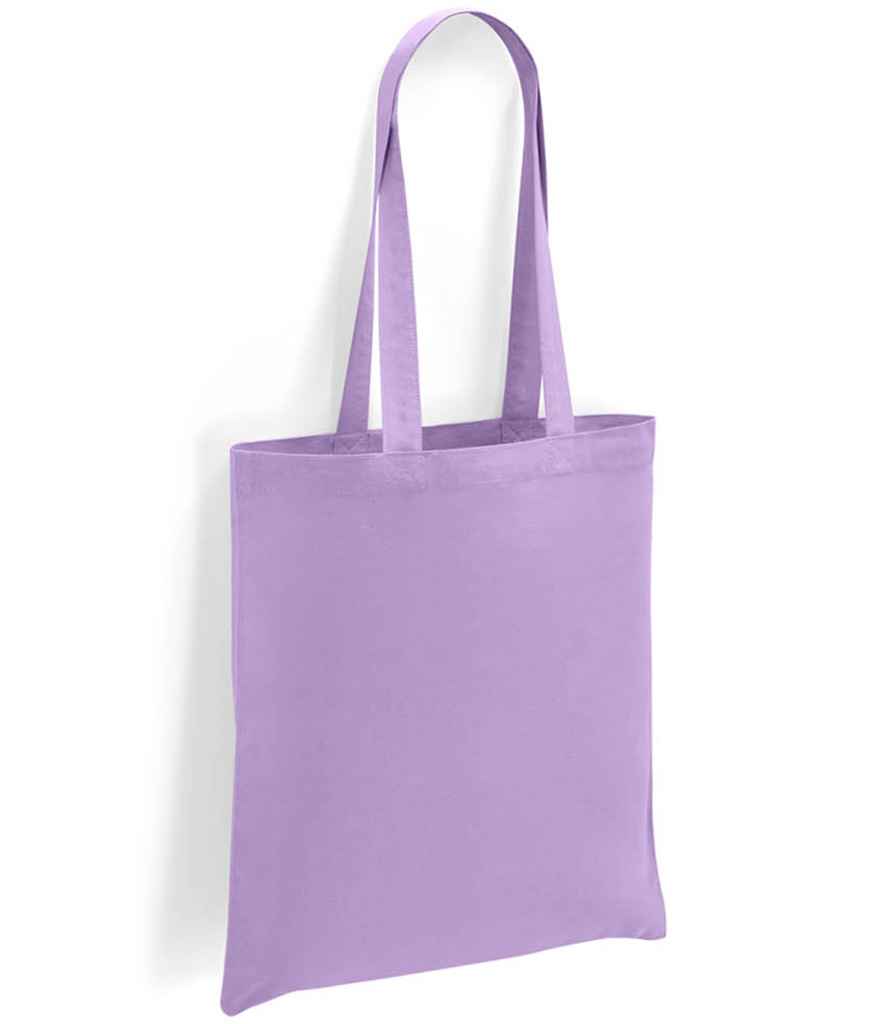 Brand Lab Cotton Long Handle Shopper in Lavender