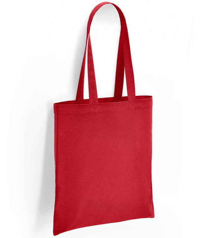 Brand Lab Cotton Long Handle Shopper in Red