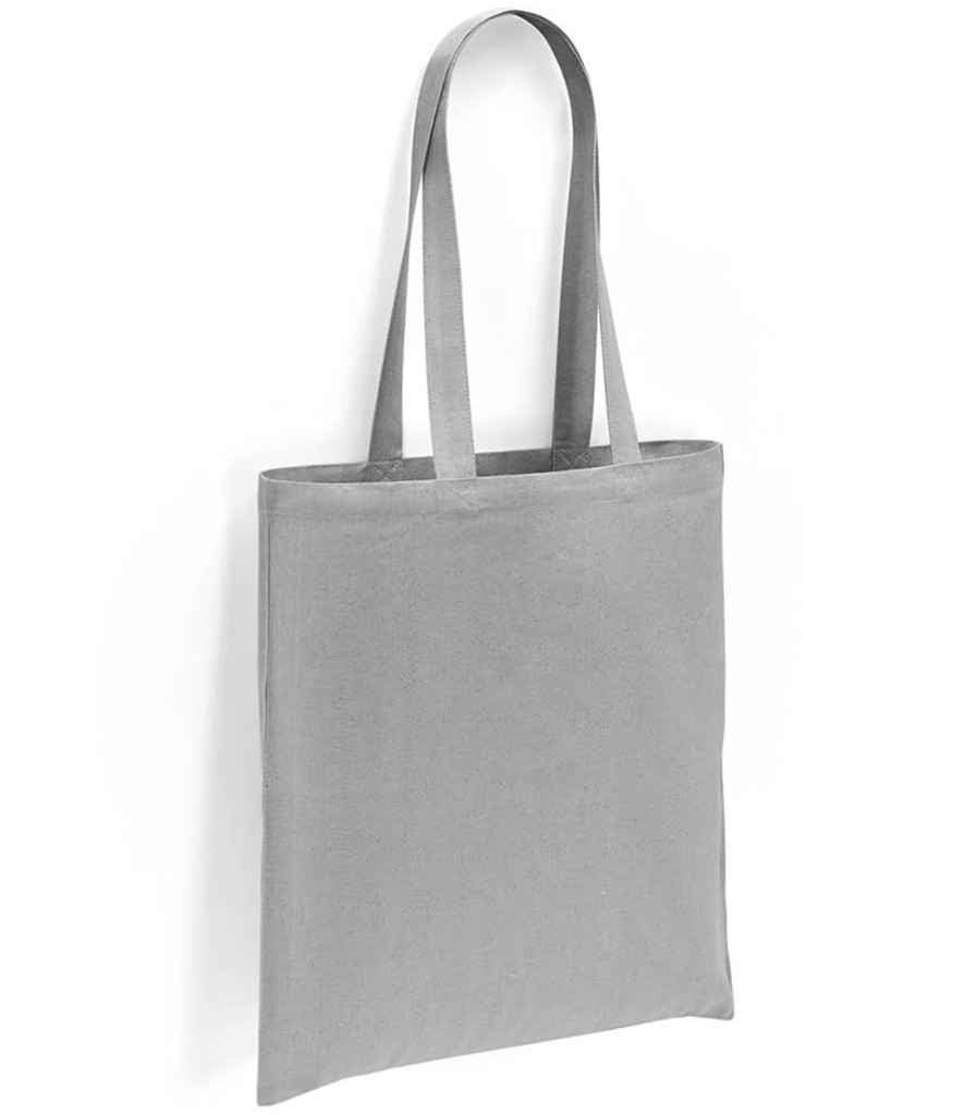 Brand Lab Cotton Long Handle Shopper in Silver