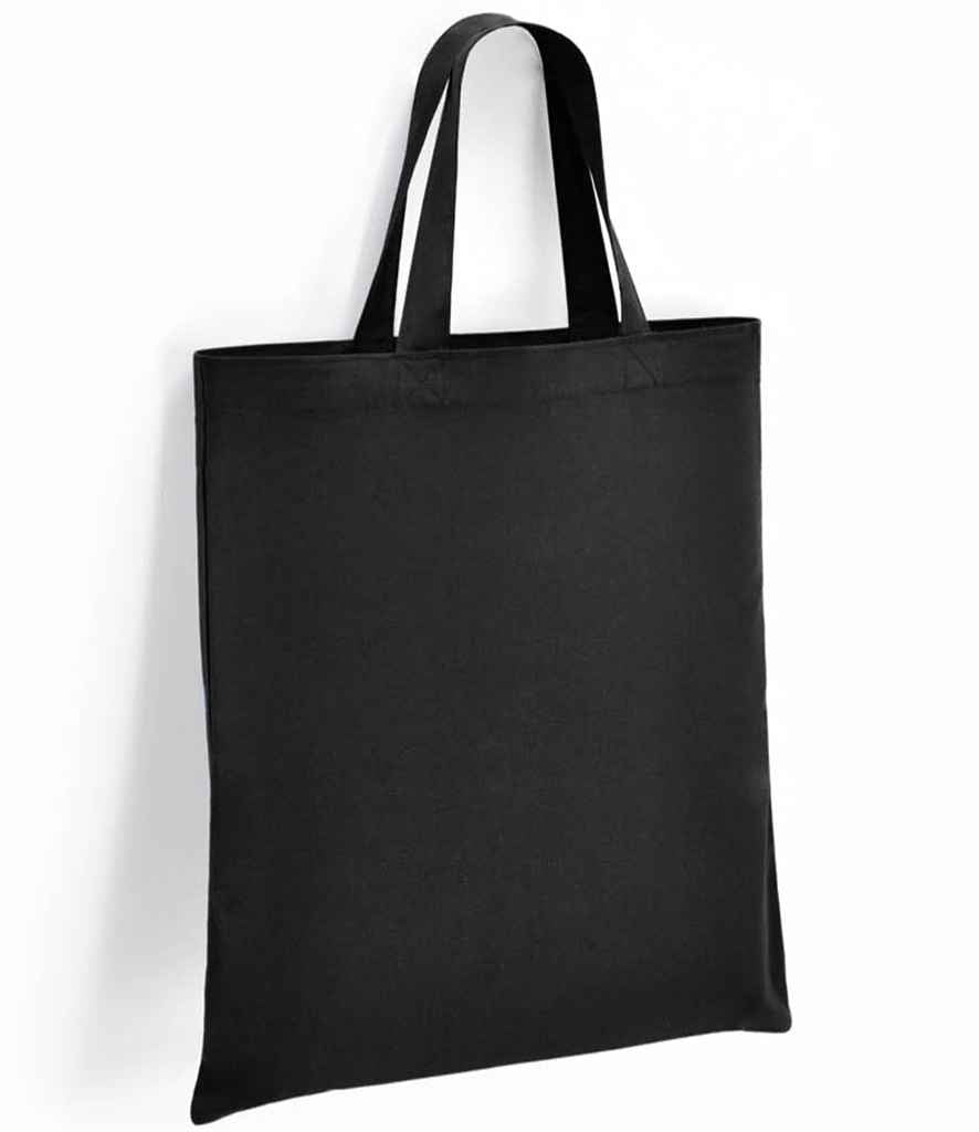 Brand Lab Cotton Short Handle Shopper in Black