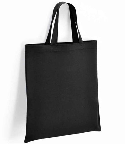 Brand Lab Cotton Short Handle Shopper in Black