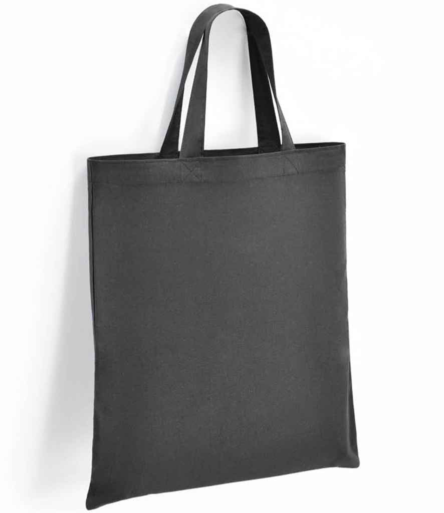 Brand Lab Cotton Short Handle Shopper in Charcoal