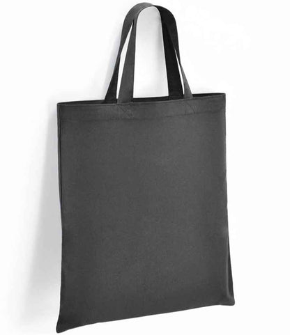 Brand Lab Cotton Short Handle Shopper in Charcoal