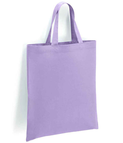Brand Lab Cotton Short Handle Shopper in Lavender