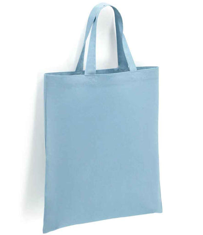 Brand Lab Cotton Short Handle Shopper in Light Blue
