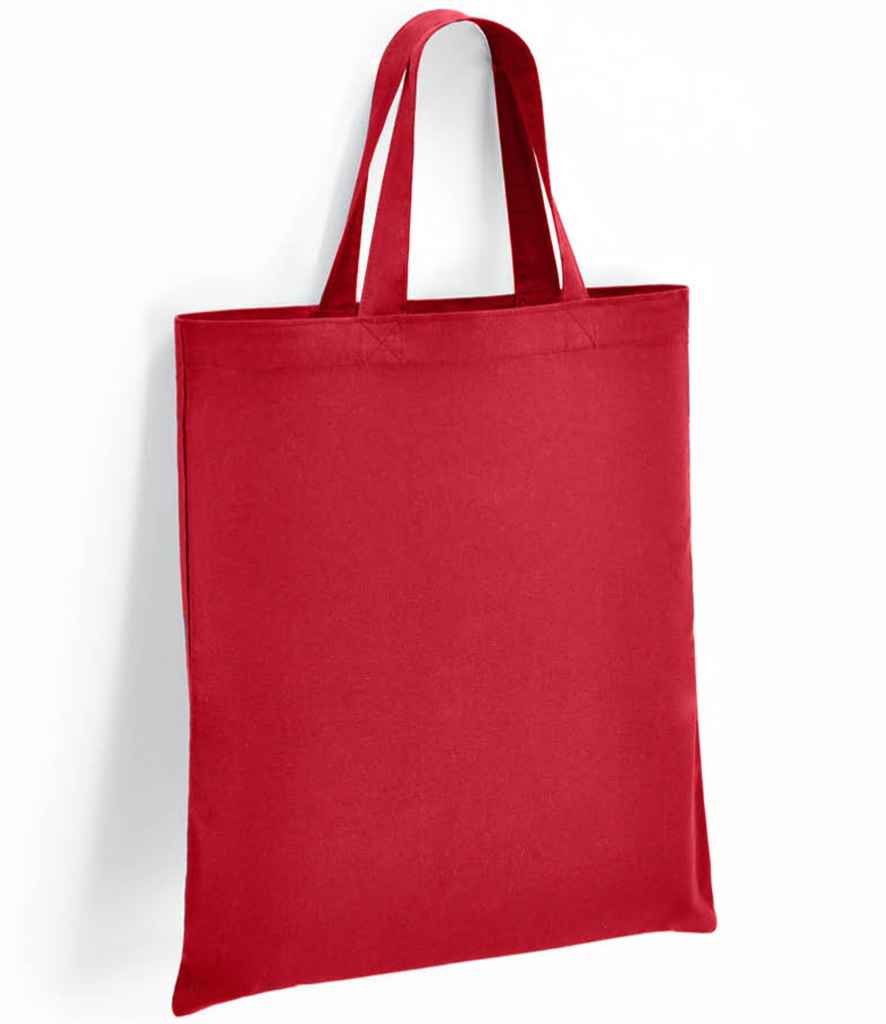 Brand Lab Cotton Short Handle Shopper in Red