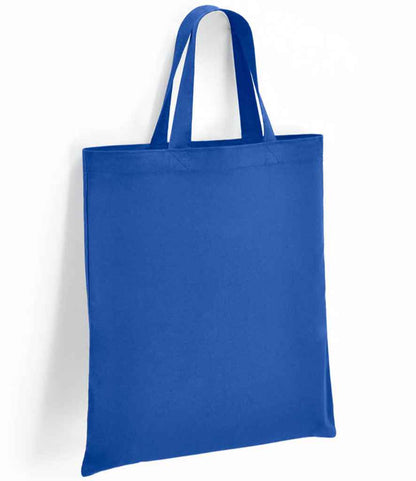 Brand Lab Cotton Short Handle Shopper in Royal Blue