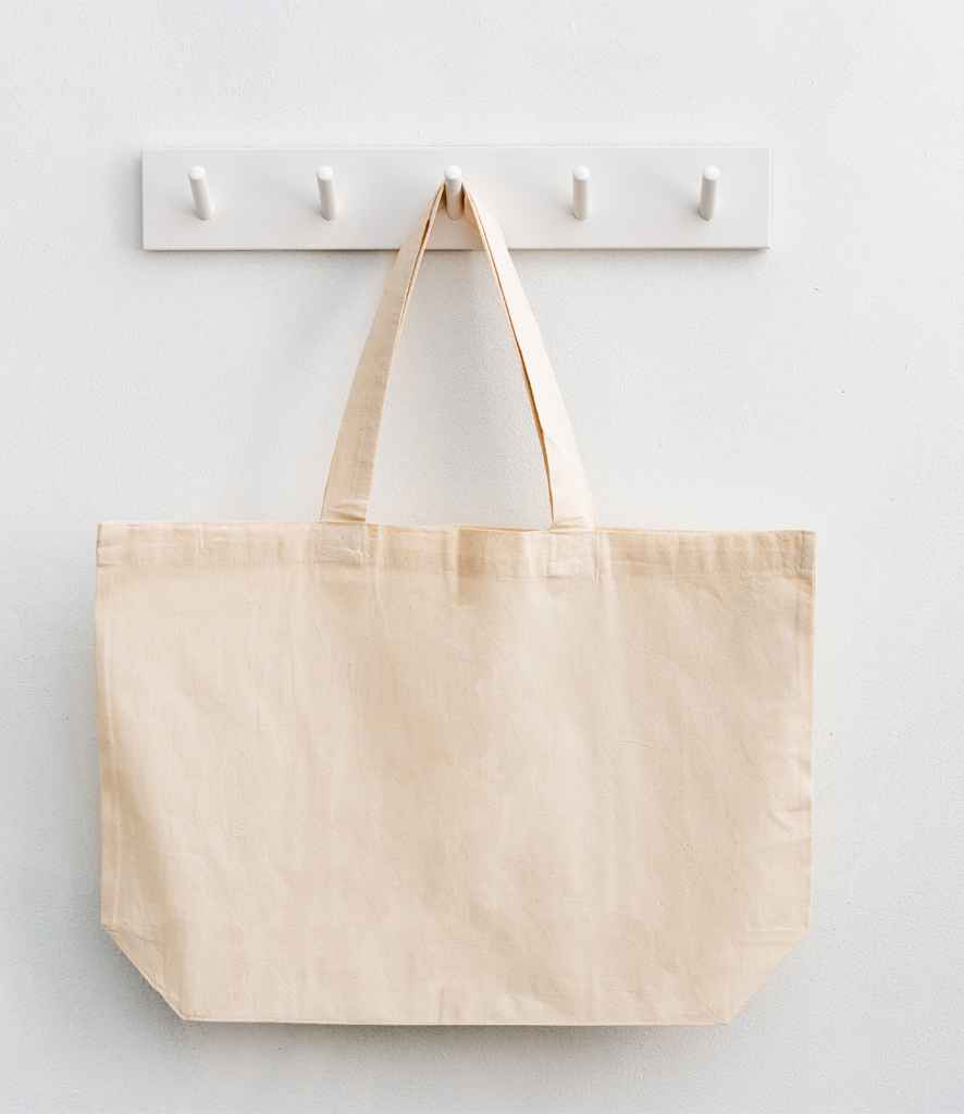 Brand Lab Oversized Tote Bag in Natural