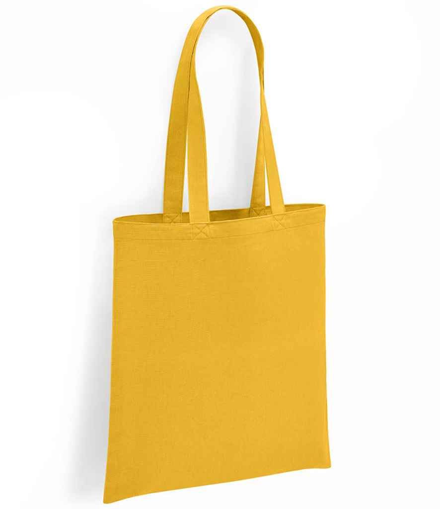 Brand Lab Organic Cotton Long Handle Shopper in Mustard