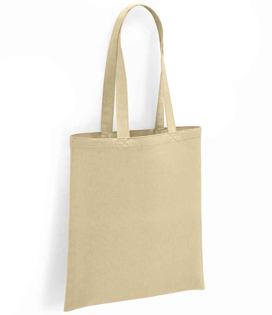 Brand Lab Organic Cotton Long Handle Shopper in Natural