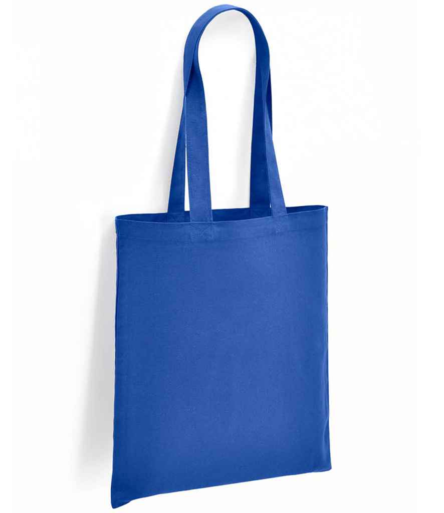Brand Lab Organic Cotton Long Handle Shopper in Royal Blue