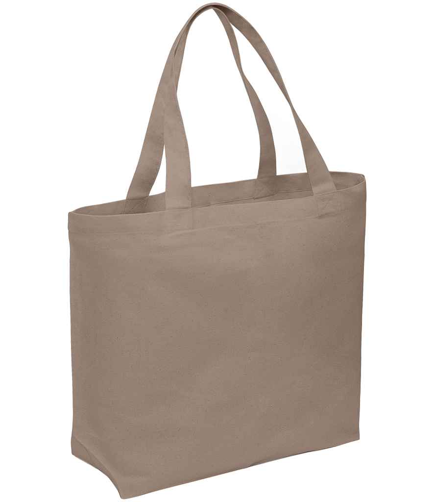 Brand Lab Organic Oversized Tote Bag in Mushroom