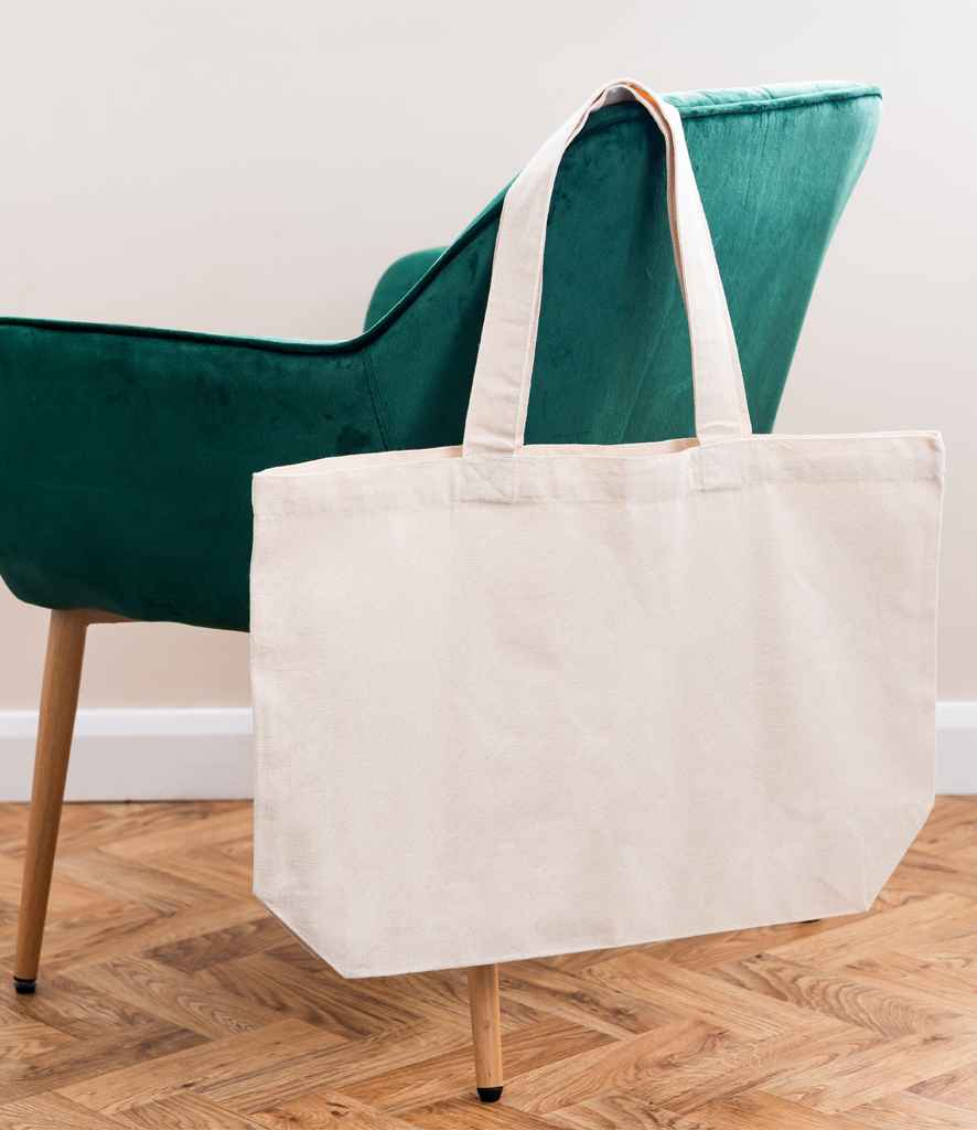 Brand Lab Organic Oversized Tote Bag in Natural