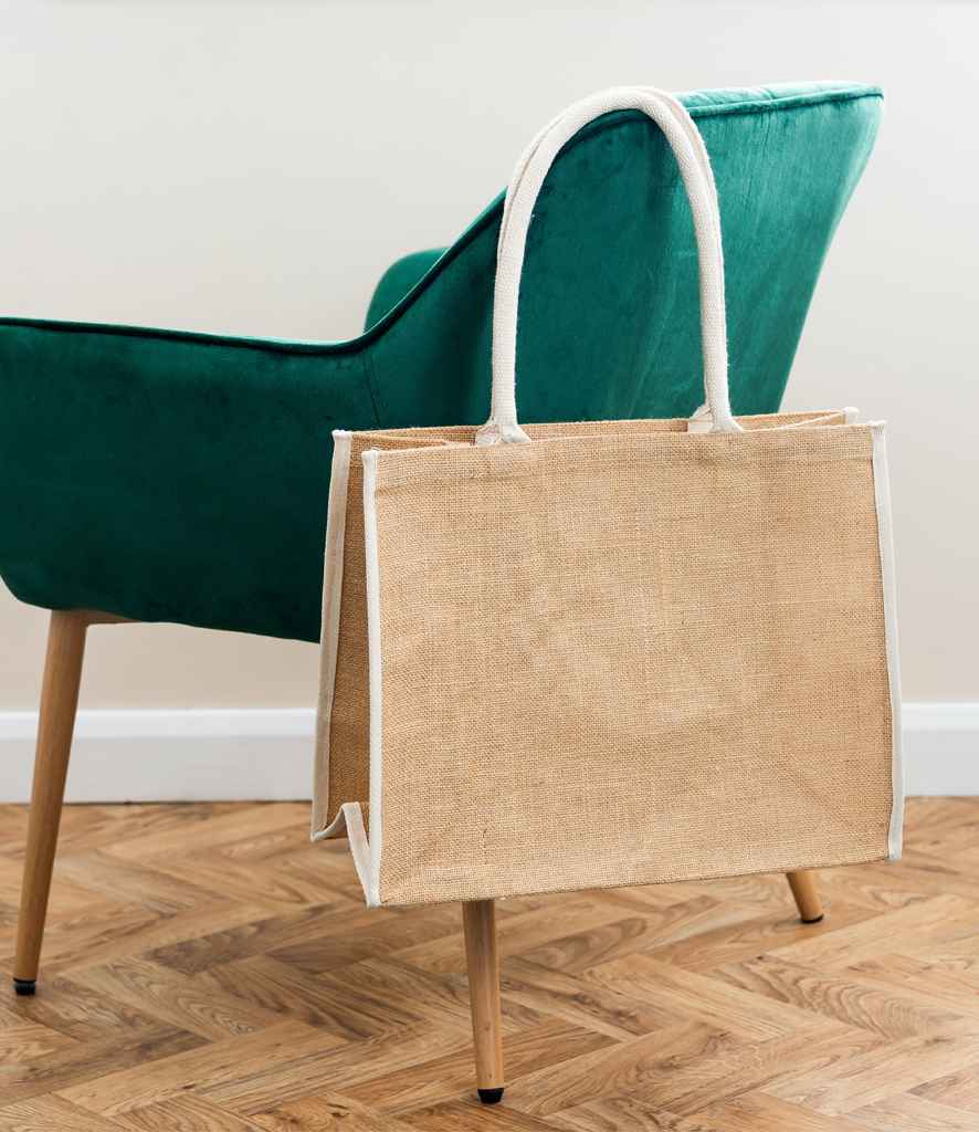 Brand Lab Jute Tipped Shopper